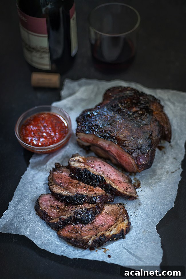 BBQ Marinated Butterflied Leg of Lamb - quick and succulent