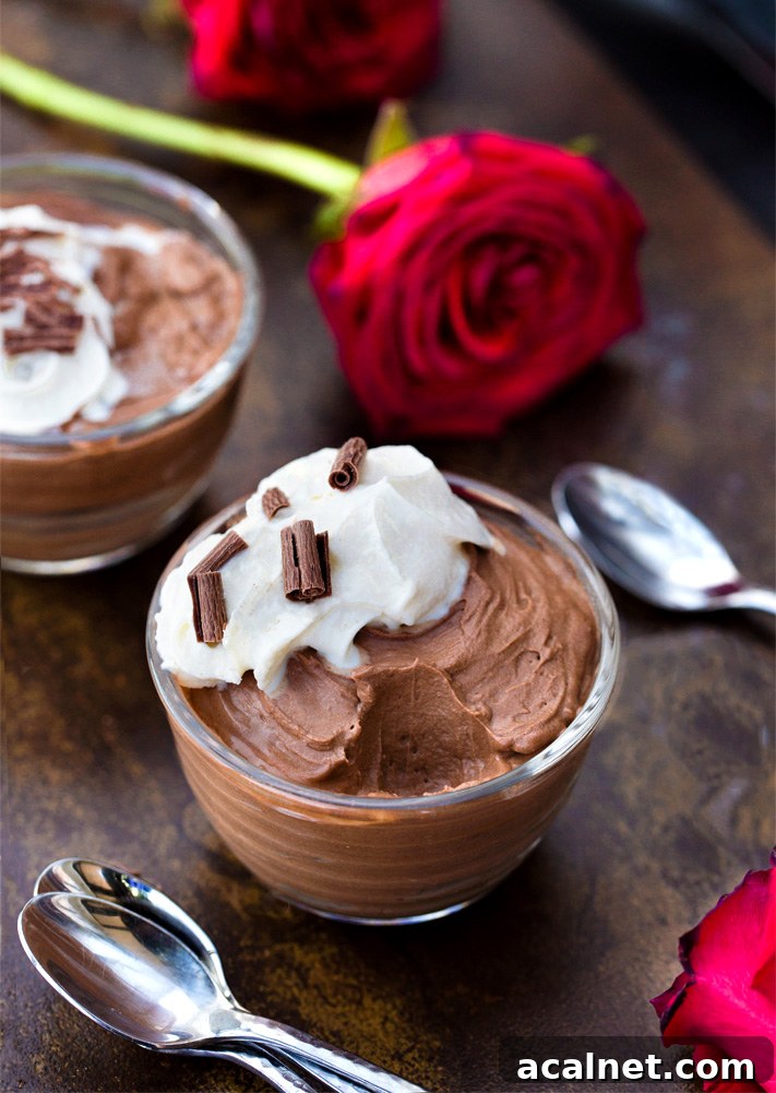 Easy Vegan Dark Chocolate Mousse Recipe