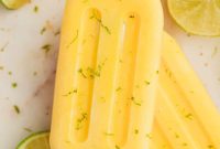 Creamy Homemade Mango Popsicles Recipe