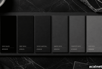 Onyx Color: Hex Code, Shade and Color Palette
