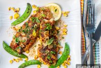 Karen’s Cajun Blackened Redfish with Summer Herbs