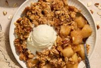Gluten-Free Apple Pecan Crisp with Almond Flour