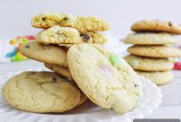 Yellow Cake Mix Chocolate Chip Cookies for Spring