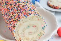 Funfetti Cake Roll Recipe: Moist Vanilla Swiss Roll with Sprinkles
