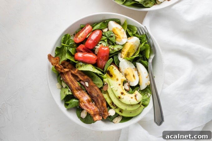 Landscape photo of salad served in a bowl.