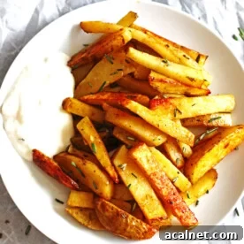 These Baked French Fries are perfectly seasoned and easy to make.