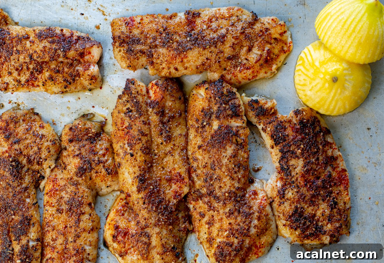 Blackened Red Fish with Karen’s Best Cajun Seasoning Blend