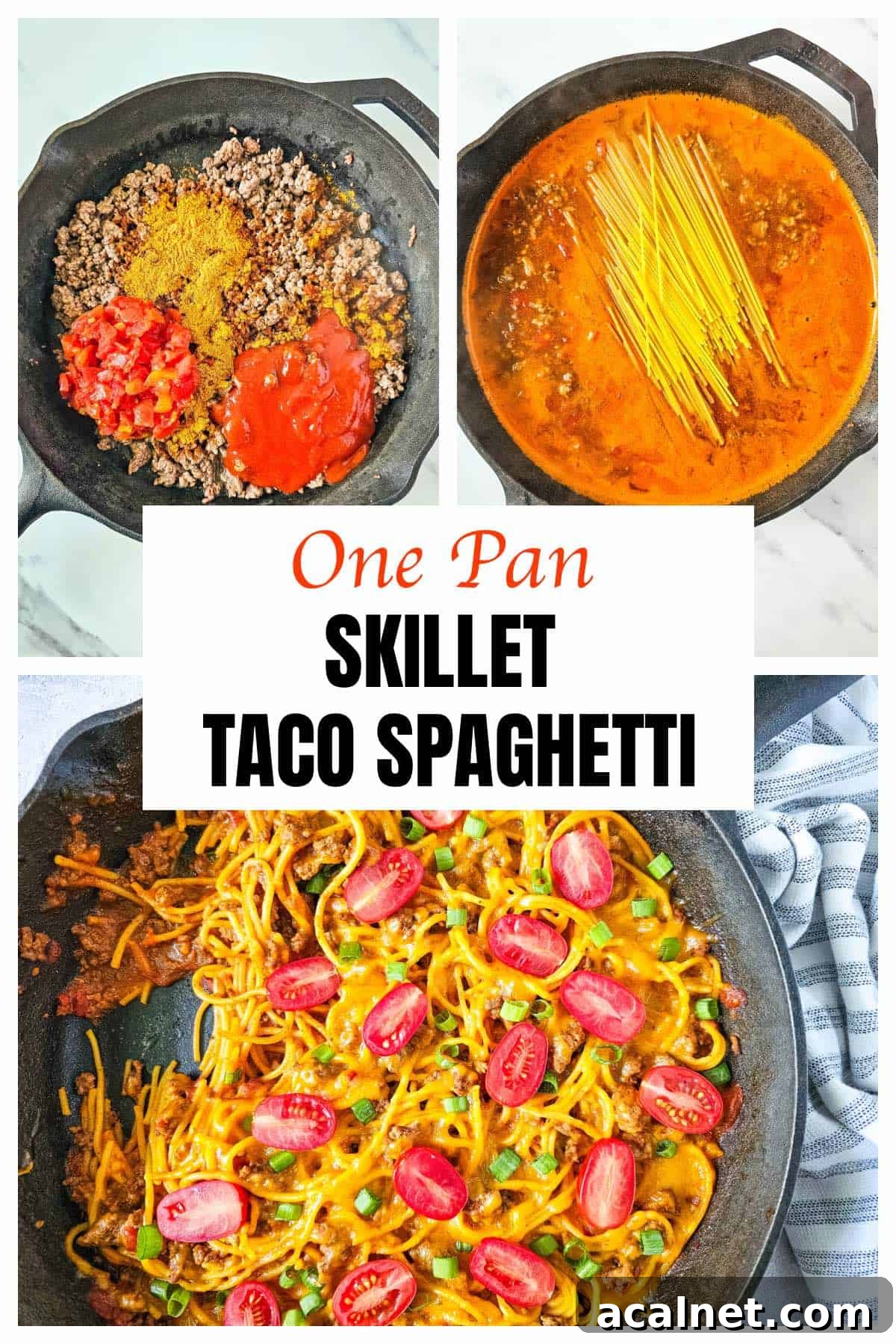 taco Spaghetti Collage